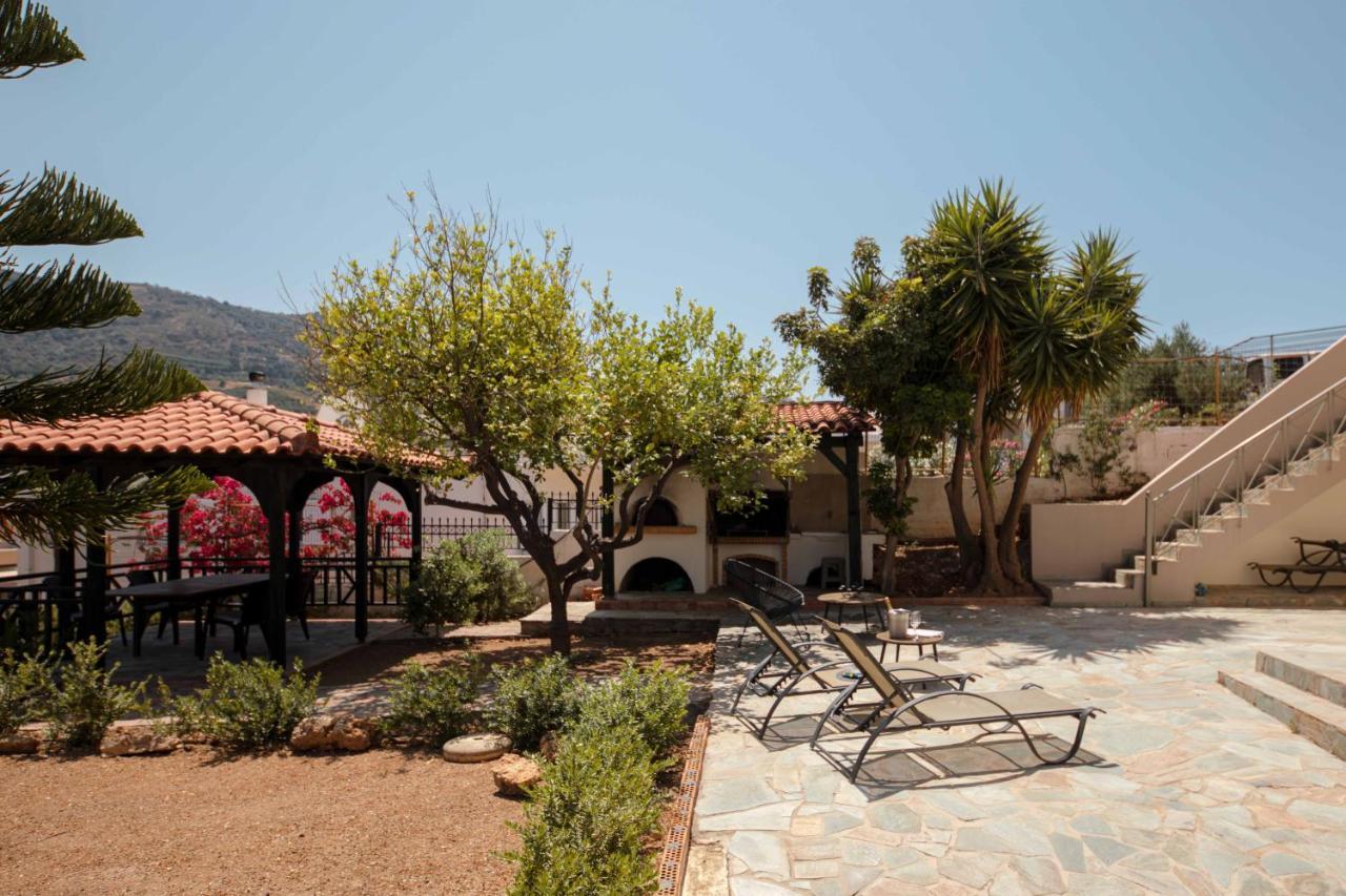 Villa Melenia For Family Holidays By The Beach Agia Pelagia Екстериор снимка