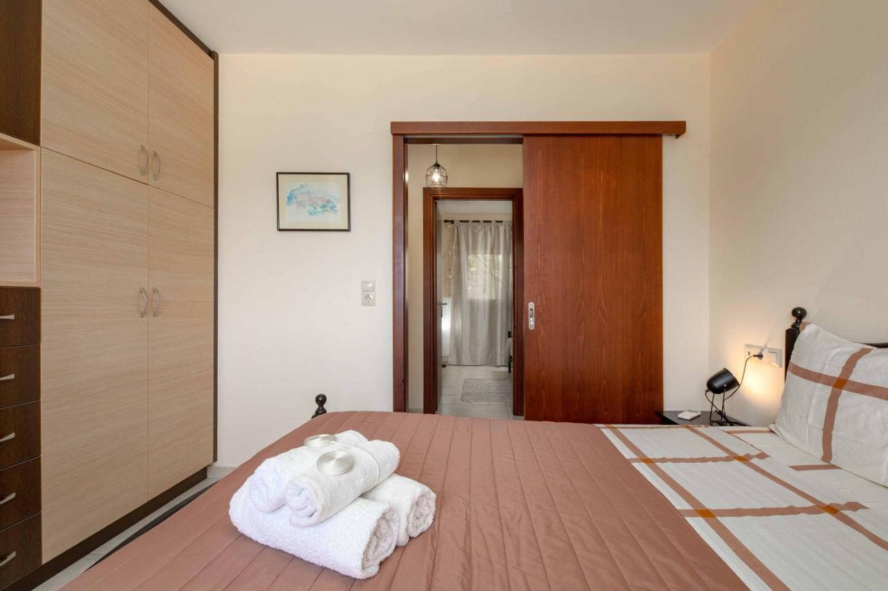 Villa Melenia For Family Holidays By The Beach Agia Pelagia Екстериор снимка