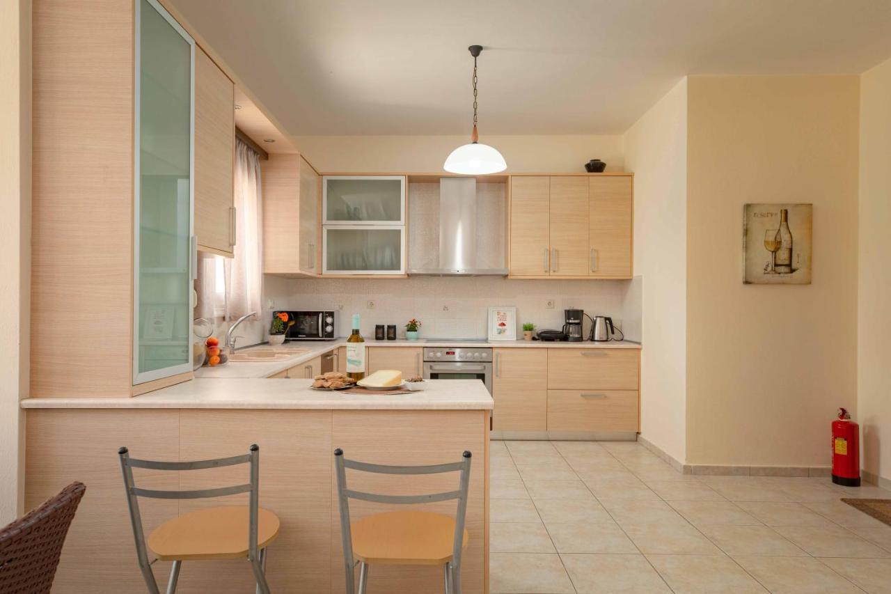 Villa Melenia For Family Holidays By The Beach Agia Pelagia Екстериор снимка